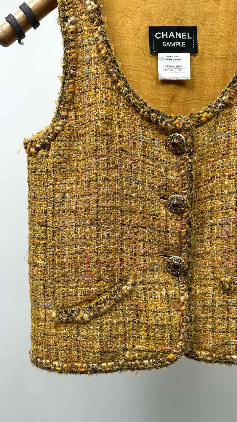 Chanel Tweed Vest