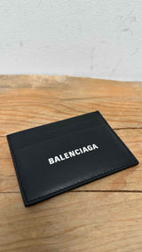 Balenciaga Logo Card Case