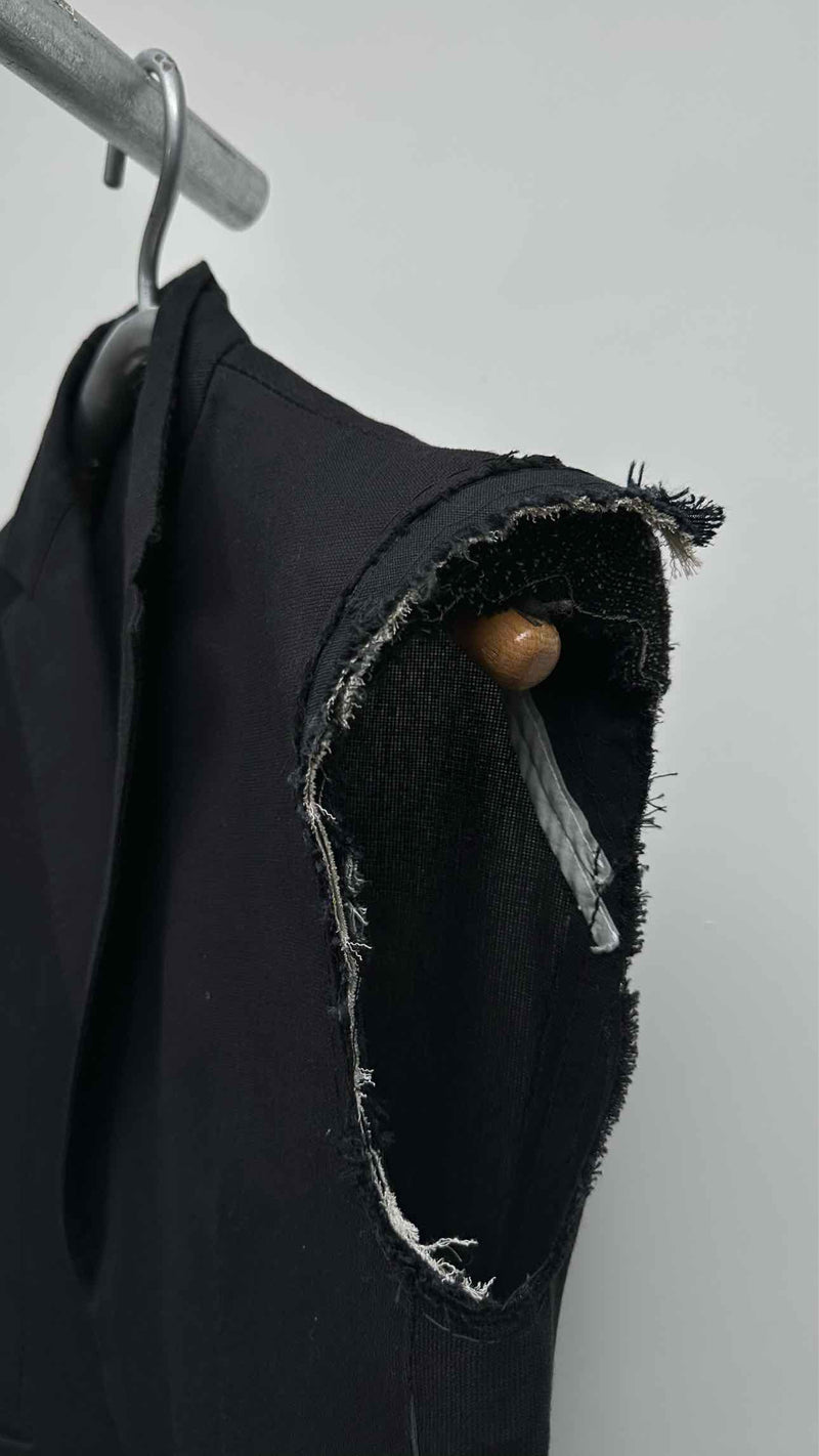 Carol Christian Poell Stirred Unsleeved Coat