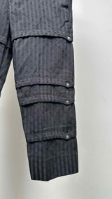 Comme Des Garcons Homme Plus Stripe Jacquard Armer Cropped Pants