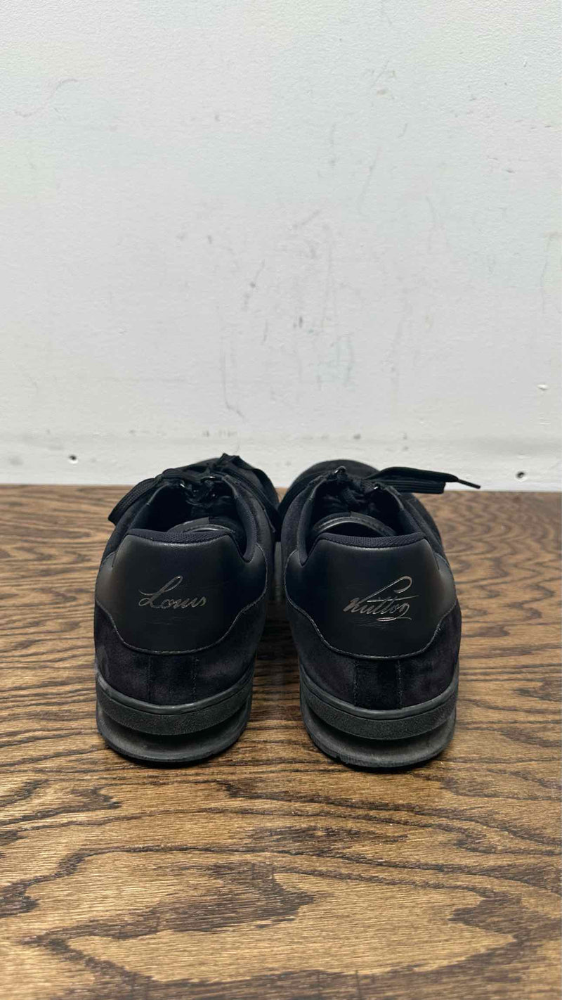 Louis Vuitton LV Trainer Suede Sneakers