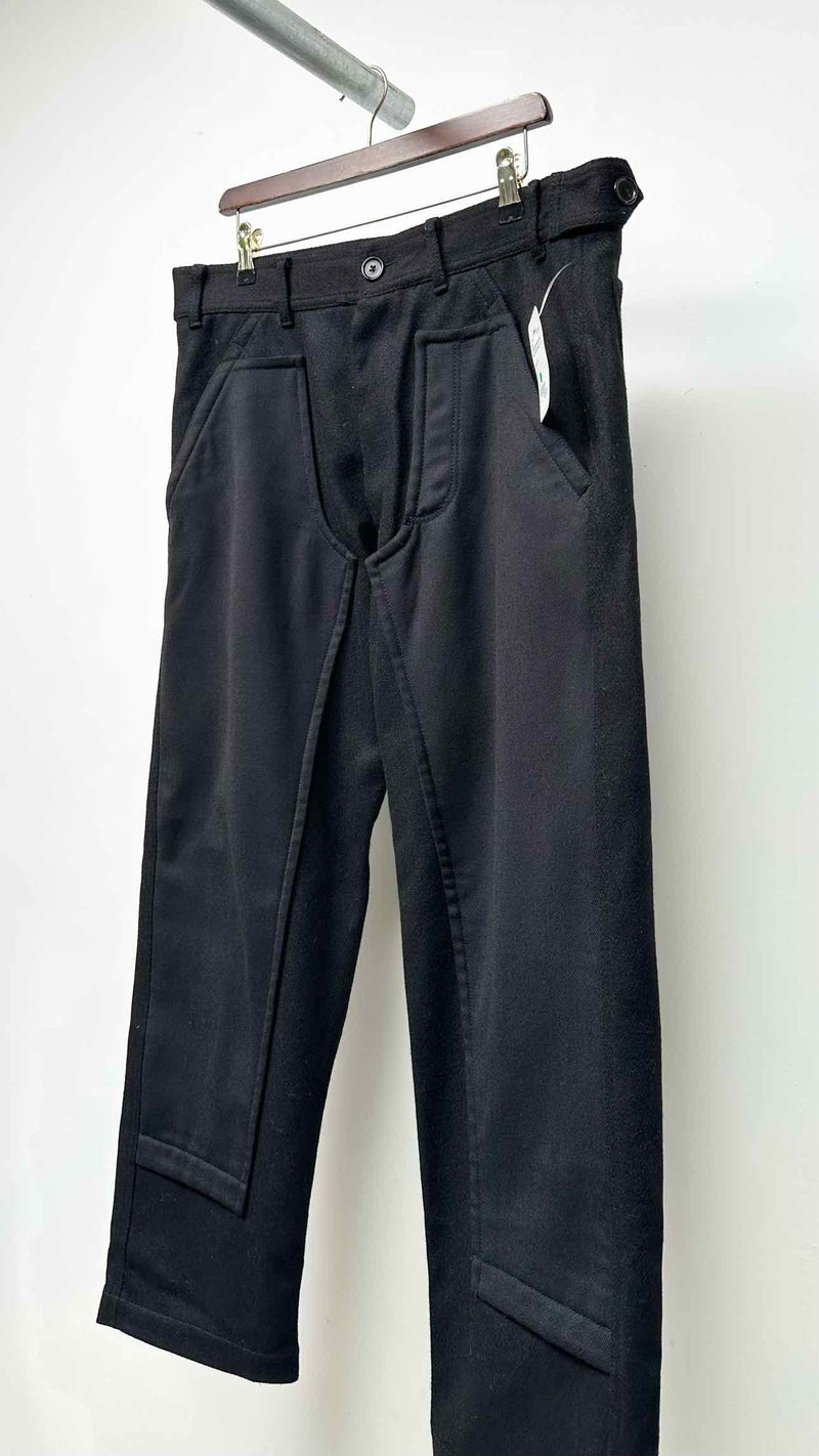 Comme Des Garcons Shirt Double-kee Wool Pants