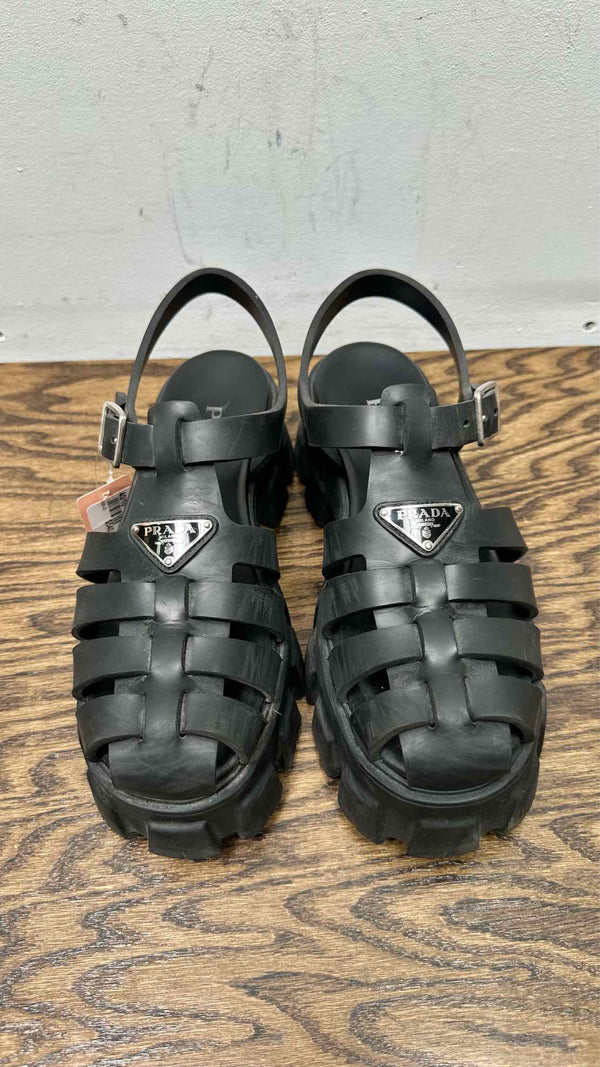 PRADA Monolith Rubber Sandals