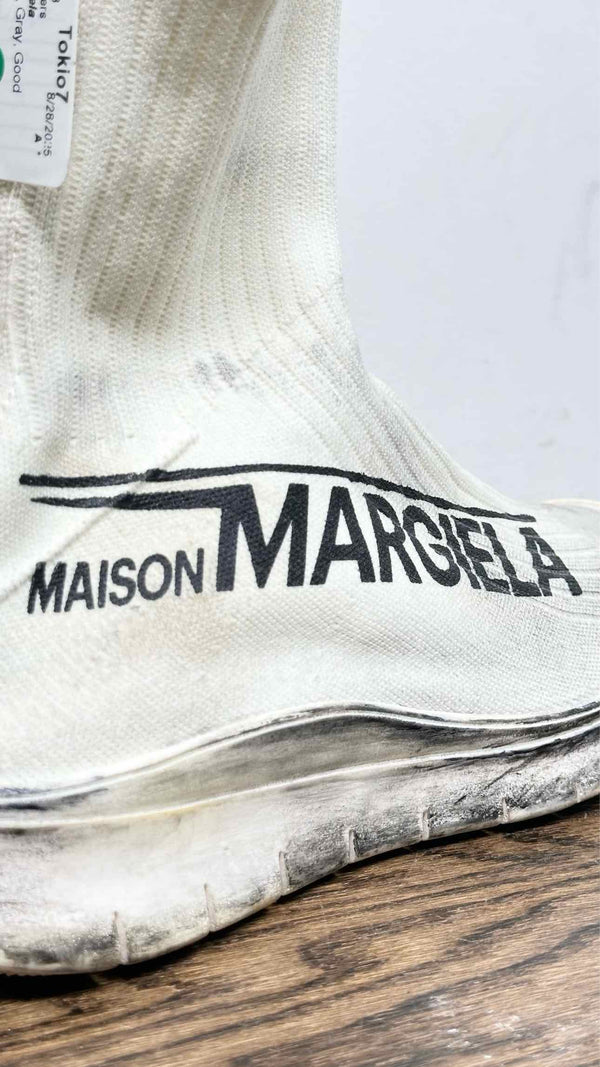 Margiela Logo Sock Trainer Sneakers