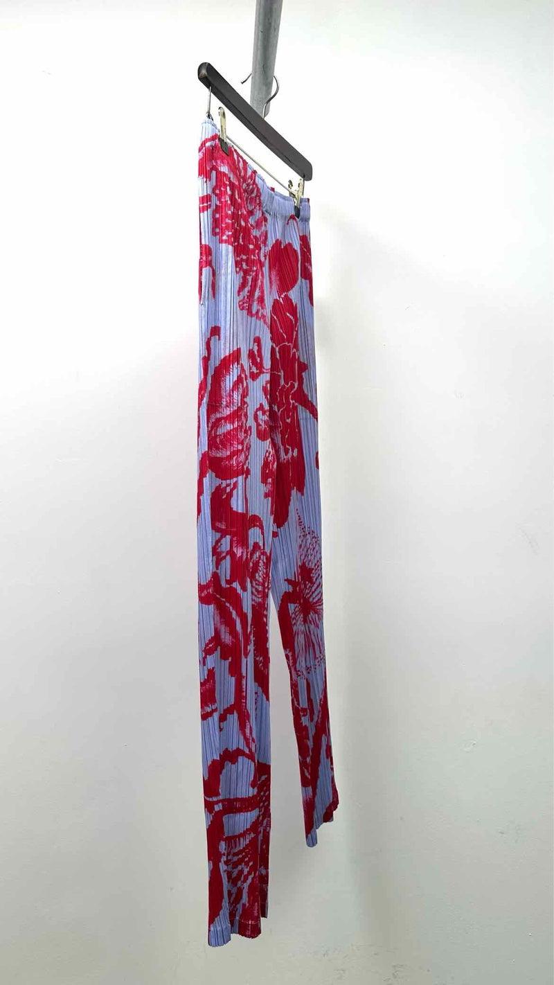 Pleats Please Floral Pleated Pants