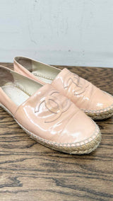 Chanel Interlocking CC Logo Flats