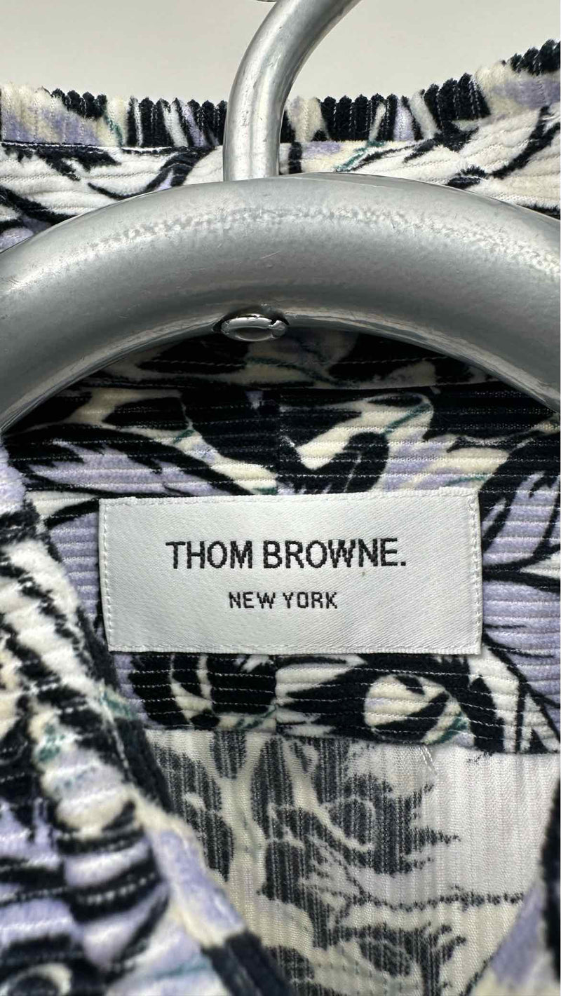 Thom Browne Botanical Corduroy Shirt