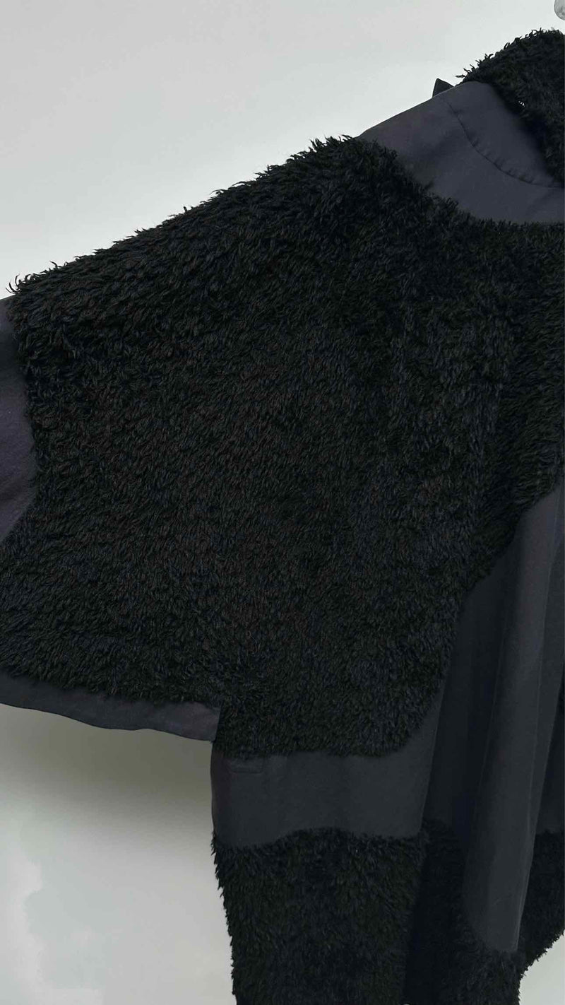 1325 Issey Miyake Faux-Far Wrap Cape