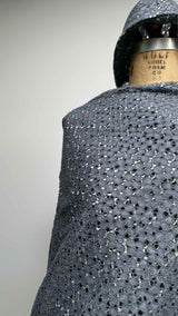 Andre Walker For Dover Street Market Reversible Lace Knit Wrap Cardigan