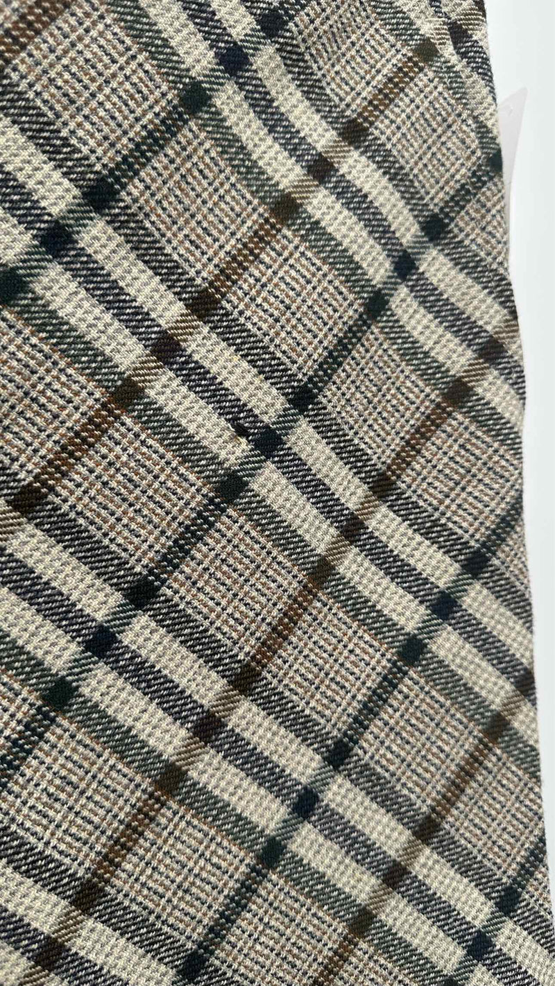 Comme Des Garcons Homme Plus Check Wool Suits