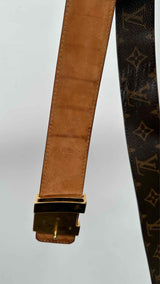 Louis Vuitton Monogram Leather Belt