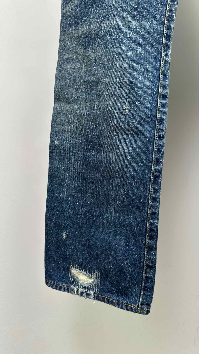 eYe Junya Watanabe Man X New Manual Distressed Patched Jeans