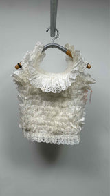 Issey Miyake N/S EyeLet Tiered Top