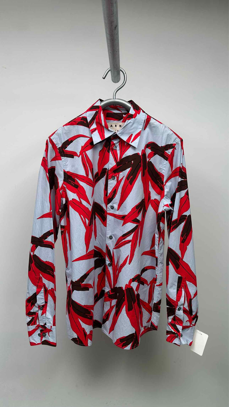 Marni Leaf Printed Shirt