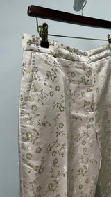 Marni Floral Jacquard Cropped Pants
