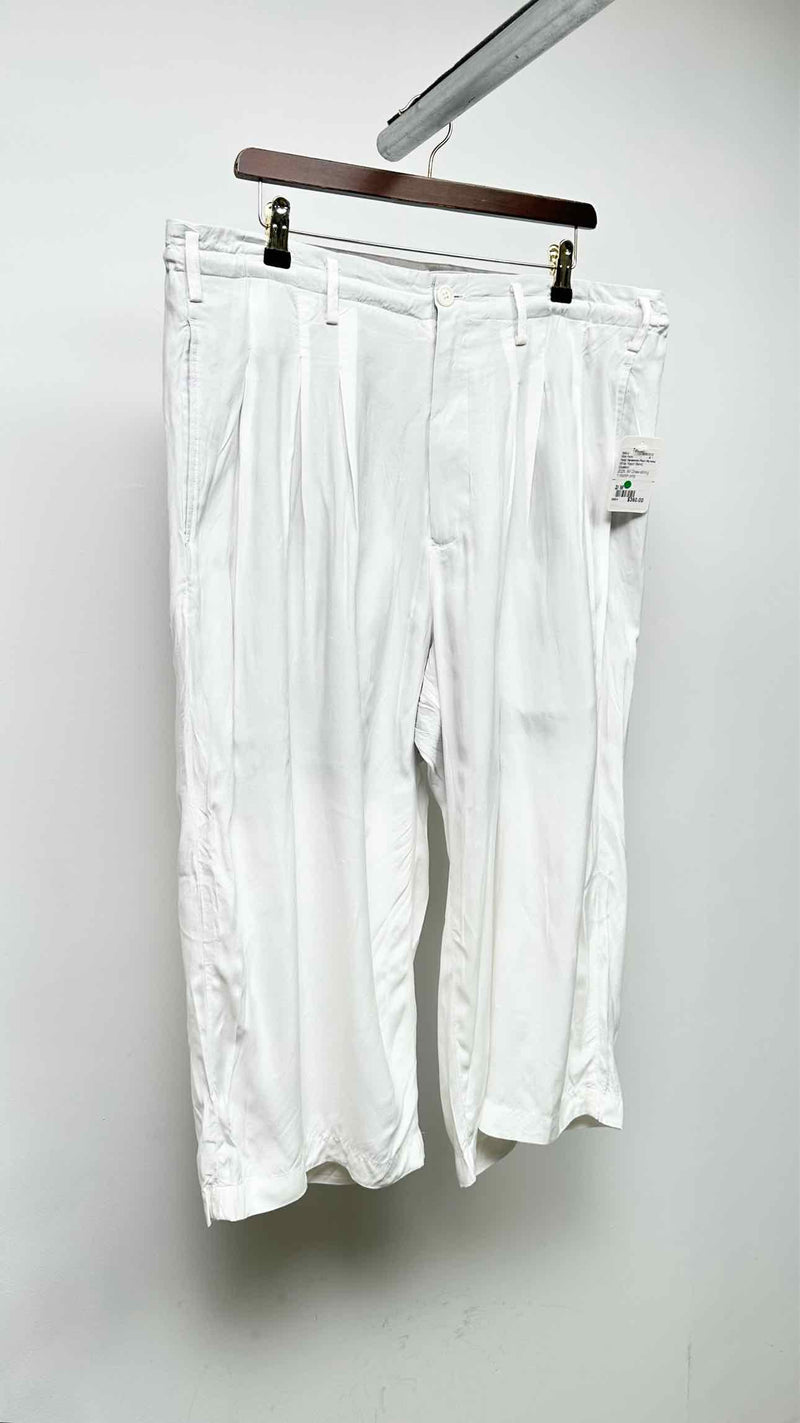 Yohji Yamamoto Pour Homme Cropped Wide Easy Pants