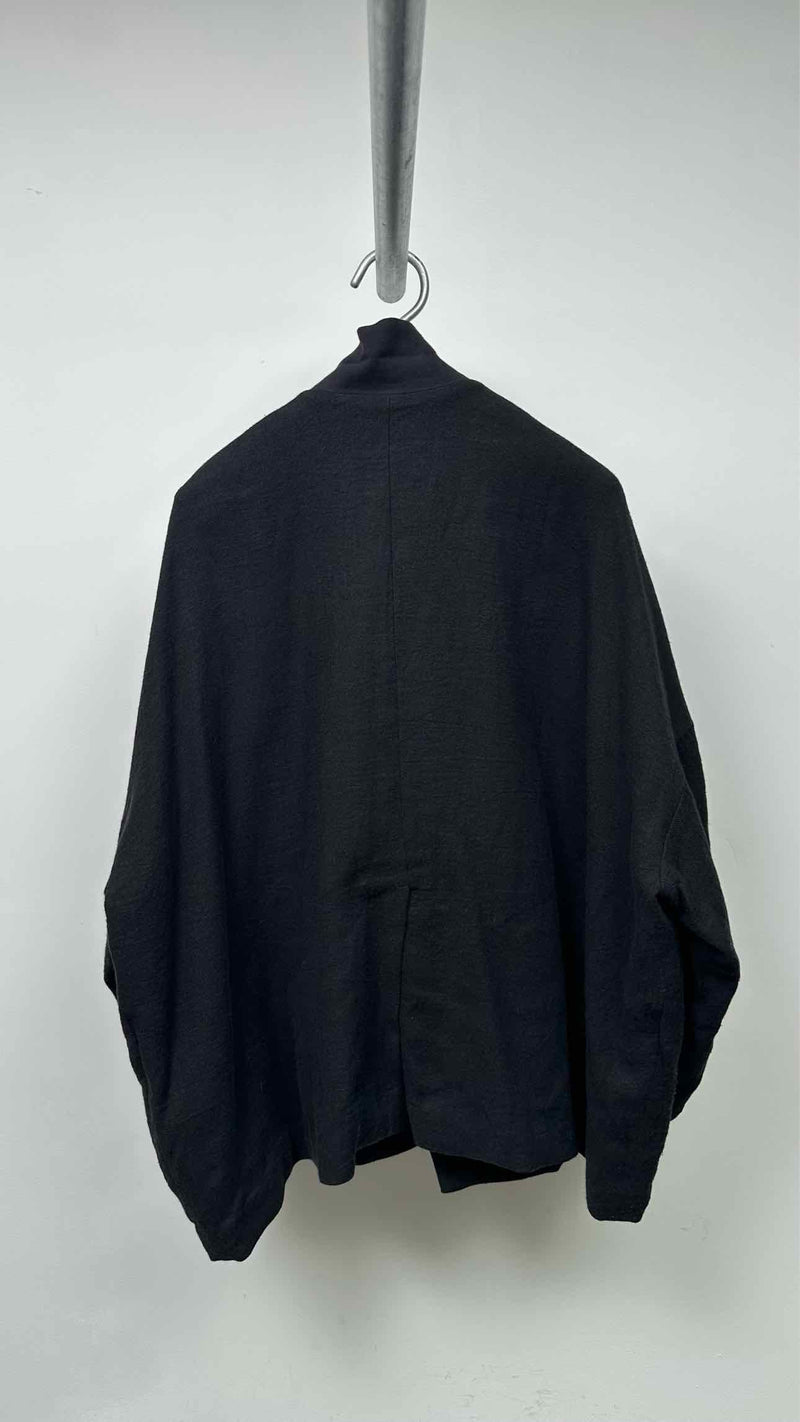Blackmeans Oversized Jacquard Kimono Jacket