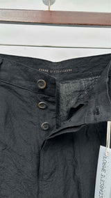 Forme D'expression Oversized Cropped Linen Pants