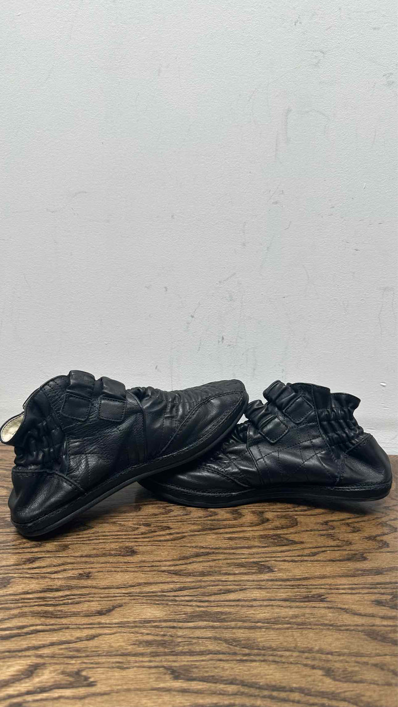 Margiela High-top Velcro Gathered Sneakers