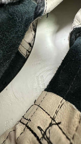 Margiela High-top Velcro Gathered Sneakers