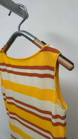 Miu Miu N/S Border Long Dress