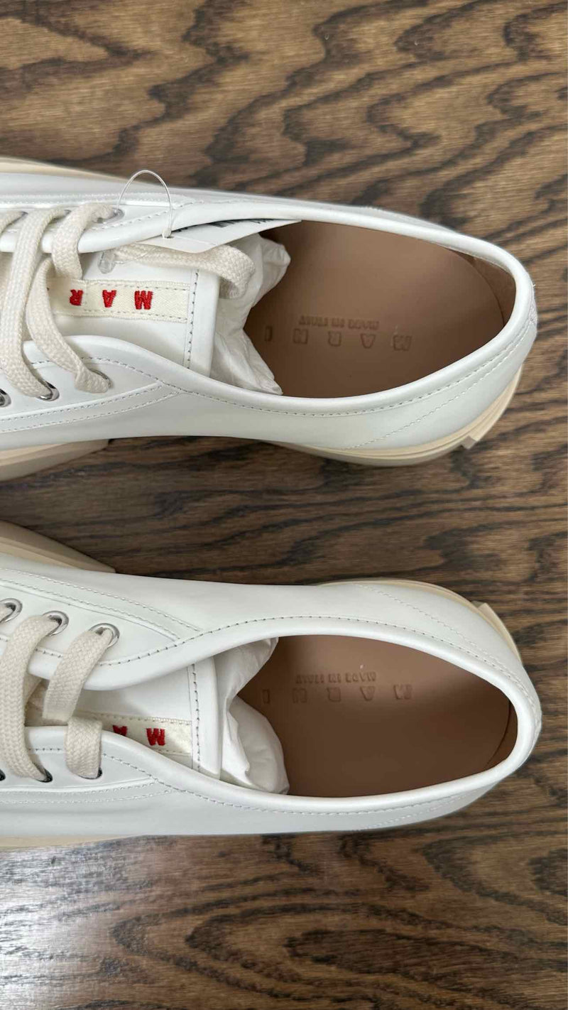 Marni Pablo Leather Platform Sneakers