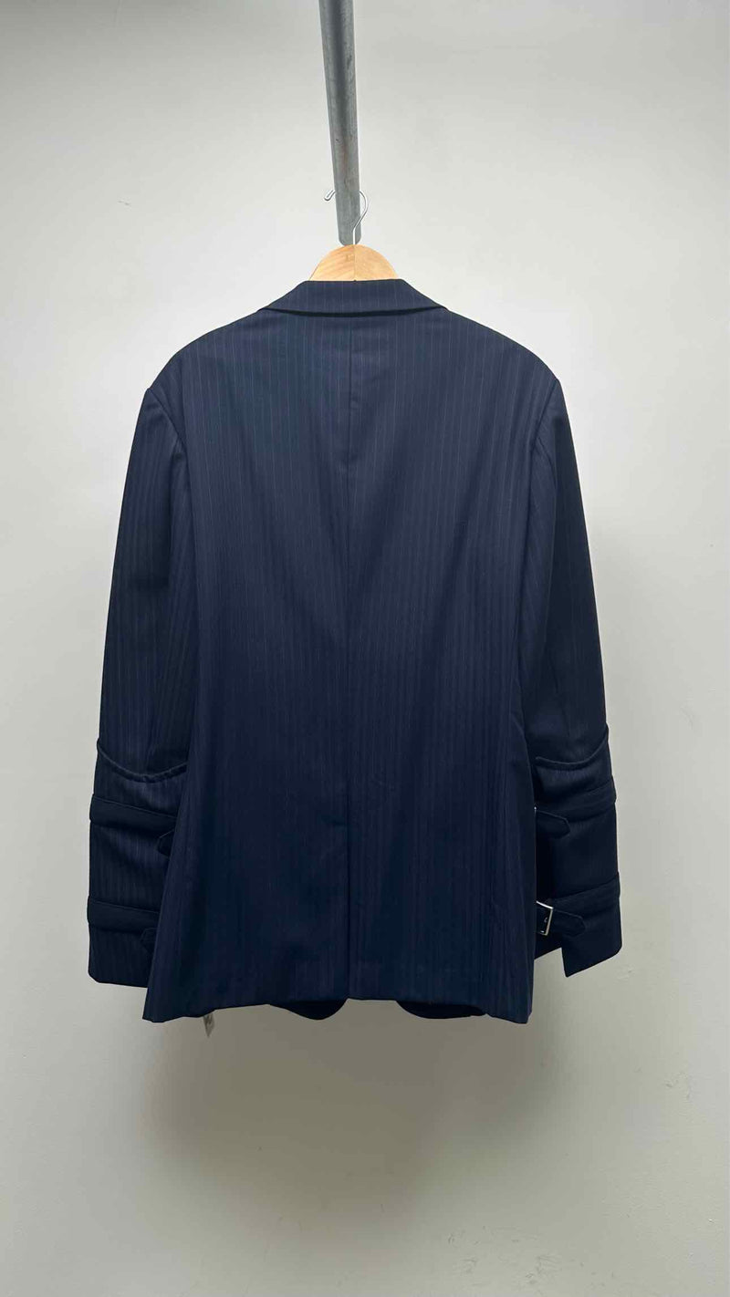 Comme Des Garcons Homme Plus Oversized Pinstripe Armor Jacket