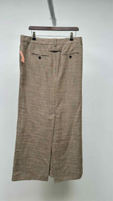 Acne Studios Check Long Skirt