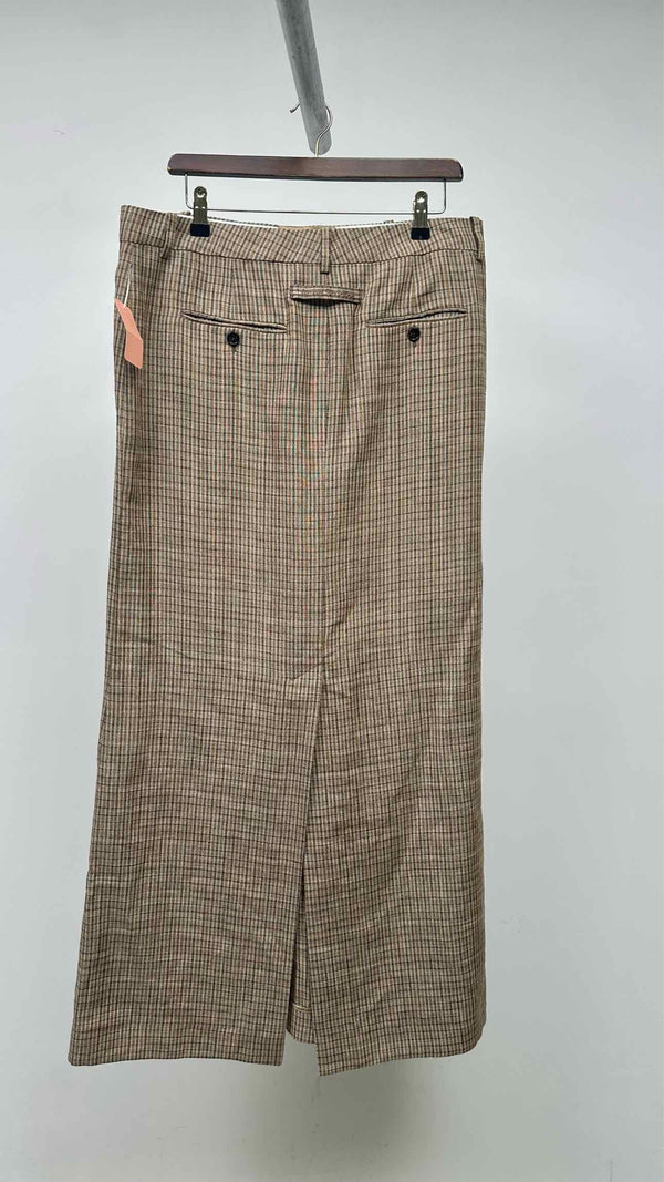 Acne Studios Check Long Skirt