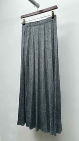 Pleats Please Pleated Long Skirt
