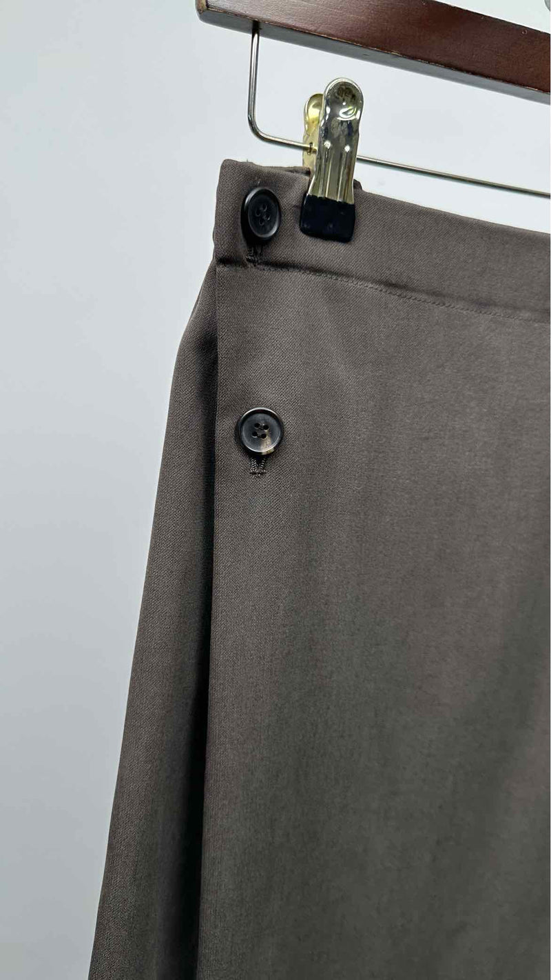 Issey Miyake Side-slit Easy Skirt