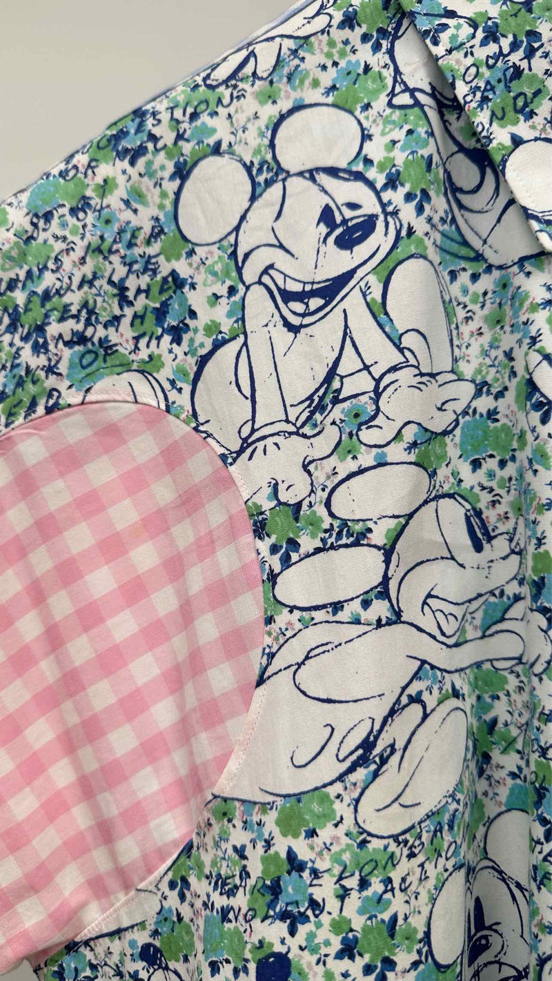 Comme Des Garçons Shirt X Disney Mickey Mouse Printed Shirt