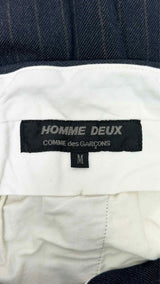 Comme Des Garcons Homme Deux Stripe Wrinkly Pants