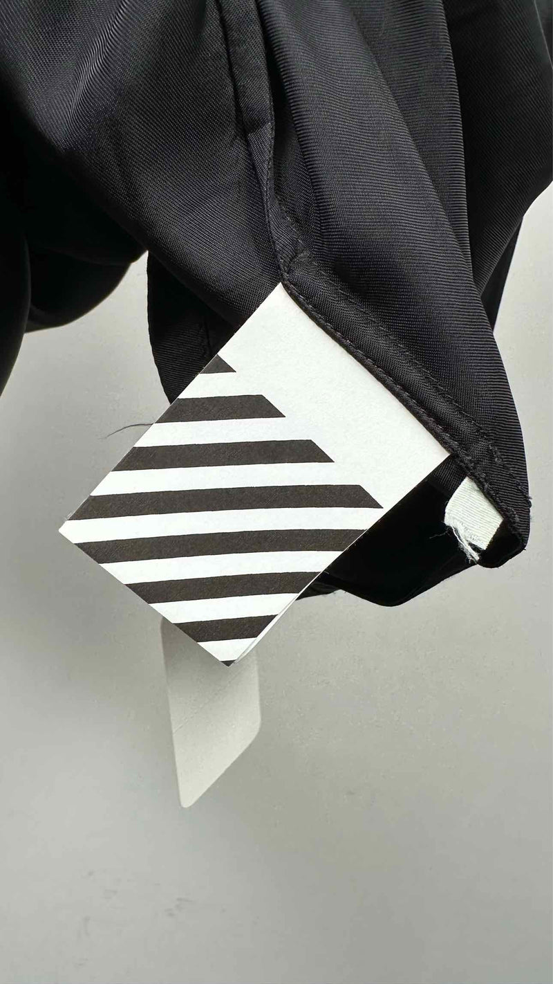 Off-White S/S Printed Satin Shirt