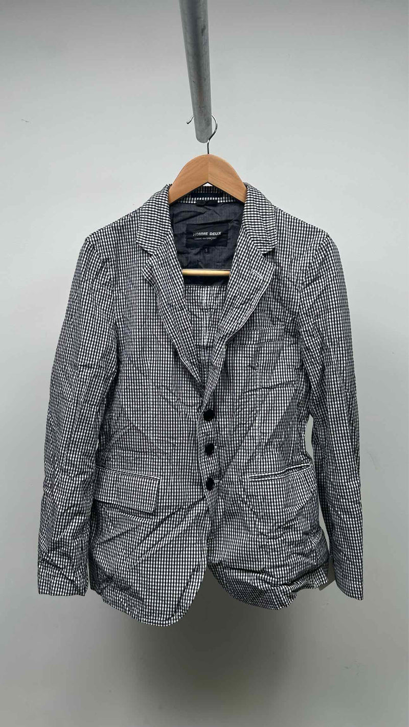 Comme Des Garçons Homme Deux Check Suits