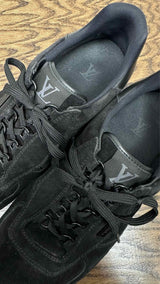 Louis Vuitton LV Trainer Suede Sneakers