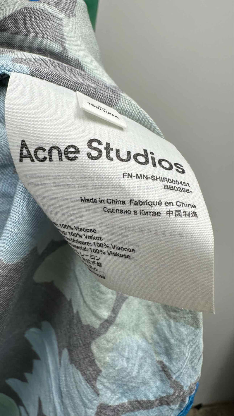 Acne Studios Floral Oversized Shirt