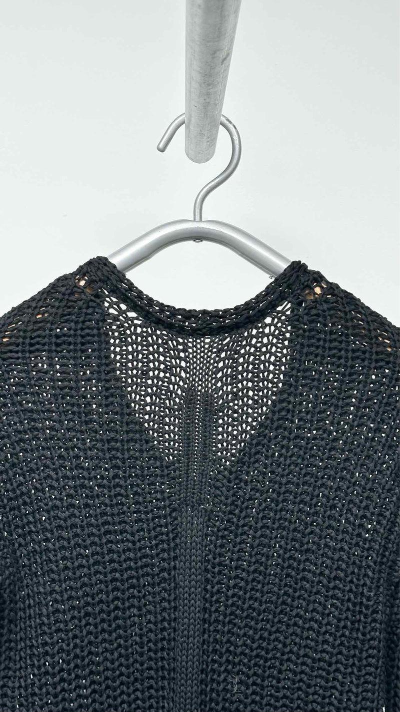 Rick Owens Oversized Loose-Knit Sweater