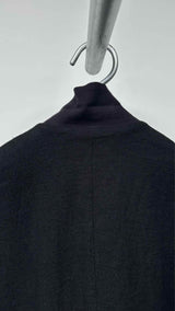 Blackmeans Oversized Jacquard Kimono Jacket