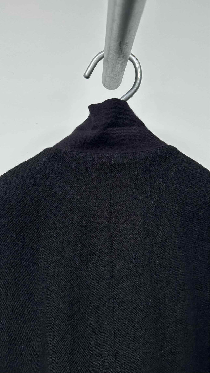 Blackmeans Oversized Jacquard Kimono Jacket