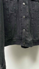 Willy Chavarria Oversize Quilted Lining Denim Jacket