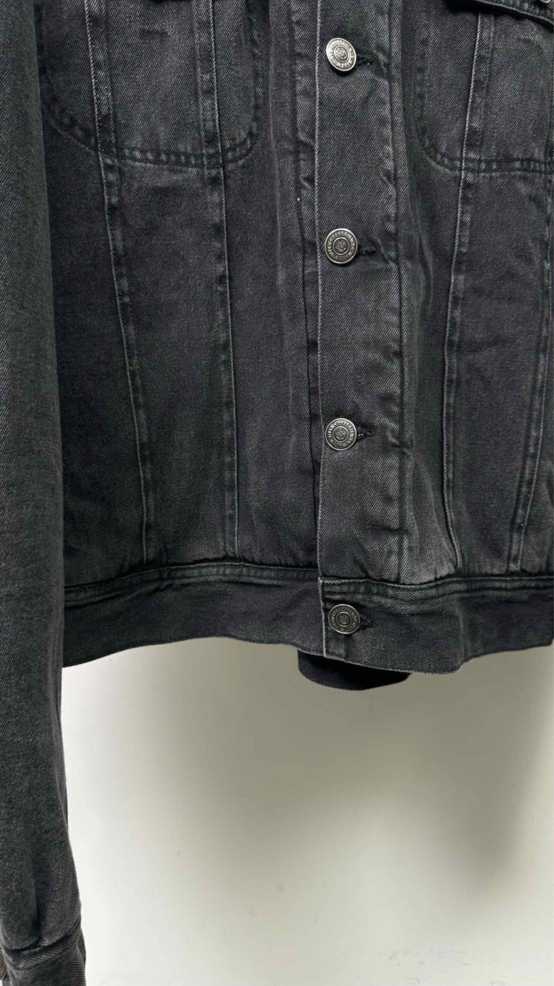 Willy Chavarria Oversize Quilted Lining Denim Jacket