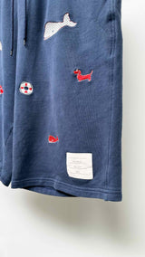 Thom Browne Embroidered Easy Shorts