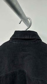 Willy Chavarria Oversize Quilted Lining Denim Jacket