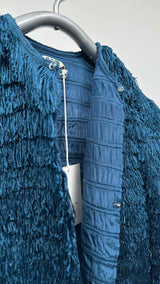 Bode L/S Petrol Bombard Fringe Top