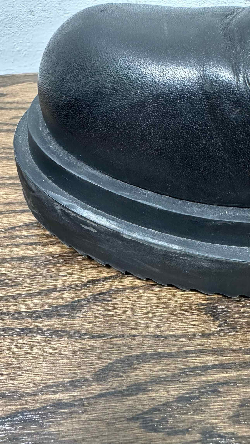 Rick Owens Bogun Leather Mules