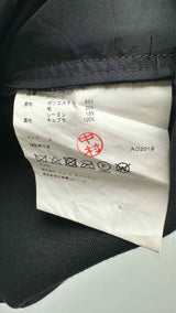 Black Comme Des Garçons Back Cut-out Jacket