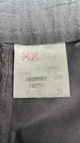 Issey Miyake Wrinkly Piping Detailed  Suits