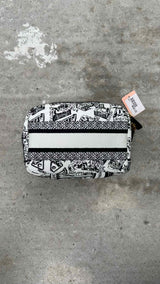 Dior Embroidered Logo Cosmetic Bag