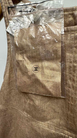 Chanel N/S Waxed Top